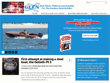 Tablet Screenshot of boatbuilders.glen-l.com